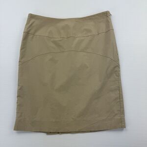 Gap Womens 8 Khaki Skirt 20in Knee Length Lined Work Office Classic